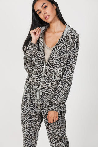 Marrakech Hera Cupro Hoodie Jacket - Taryn x Philip Boutique