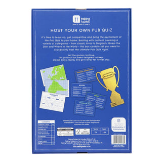 Pub Quiz Game - Taryn x Philip Boutique