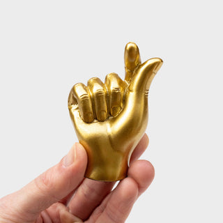 SUCK UK Ltd - USA - Love You – Golden Heart Fingers Lucky Charm | SUCK UK