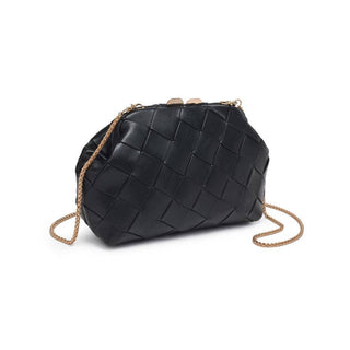 Moda Luxe - Pauline Woven Crossbody: Black