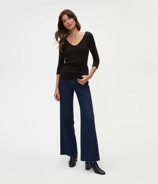Michael Stars - Angelina Shine V-Neck Tee