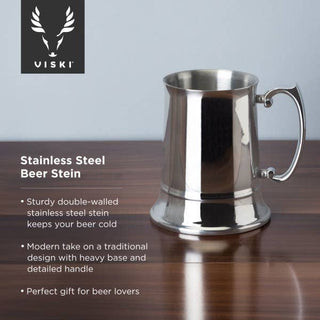 Admiral™ Stainless Steel Beer Stein - Taryn x Philip Boutique