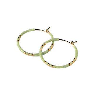 bluma project - Zoe Hoops SM / Pistachio