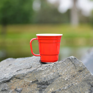 Red Cup Living - Red Cup Living Reusable Coffee Mug, 12-Ounce, Red