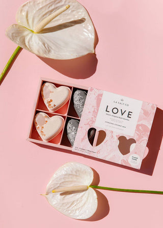 Los Angeles Salt Company - Love Heart Bath Bomb Set