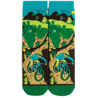 Lavley - I'd Rather Be Mountain Biking Socks