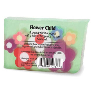 Primal Elements - Glycerin Soap Bar | Flower Child: 5.8-oz Bars