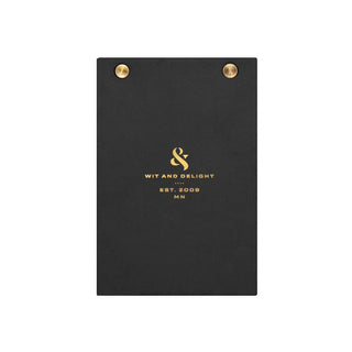 Wit & Delight - Desktop Notepad - Black: Black