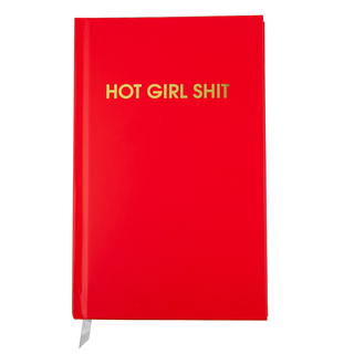 Chez Gagné - Hot Girl Shit - Fire Red Hardcover Journal