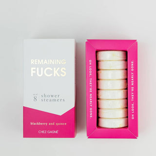 Chez Gagné - Remaining Fucks Shower Steamers - Blackberry Quince