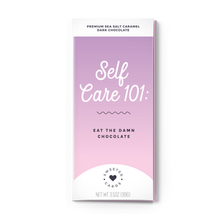 Sweeter Cards Chocolate Bar + Greeting Card in ONE! - Self Care Chocolate Bar and Greeting Card