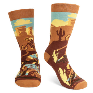 Lavley - This Is How I Roll (Mountain Biking) Socks