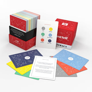 Best Self Co. - Intimacy Deck - 150 Engaging Conversation Cards for Couples: English