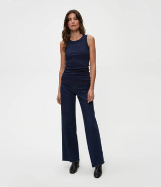 Michael Stars Halley Ruched Side Tank