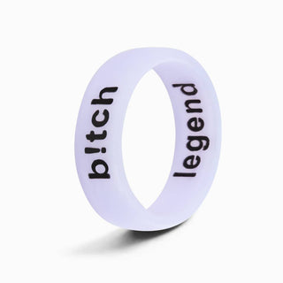 Flip Rings - Flip Reversible b!tch and legend Ring