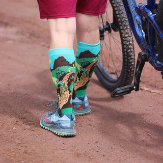 Lavley - I'd Rather Be Mountain Biking Socks
