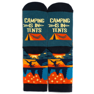 Lavley - Camping Is In Tents Socks