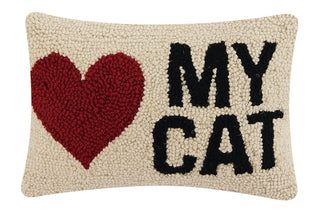 Peking Handicraft - My Heart Cat Hook Pillow