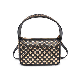 Moda Luxe - Isabel Studded Crossbody: Black