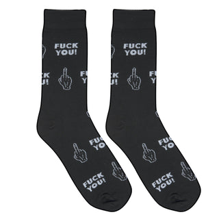 Crazy Socks - Crazy Socks - Mens Crew - F#ck You