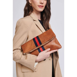 Moda Luxe - Jules Clutch: Tan