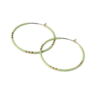 bluma project - Zoe Hoops LG / Pistachio