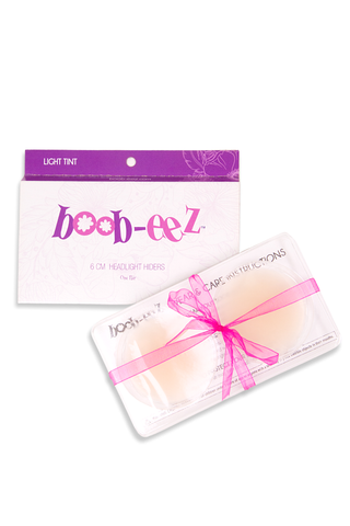 Boob-eez - 6cm Nipple Covers: Light Tint