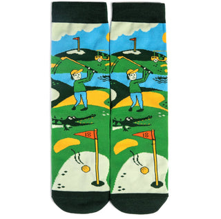 Lavley - World's Okayest Golfer Socks