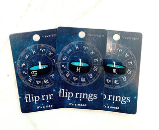 Flip Rings - Flip Reversible Zodiac Collection