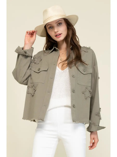 Patched Cargo Jacket - Taryn x Philip Boutique
