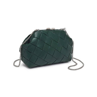 Moda Luxe - Pauline Woven Crossbody: Forest