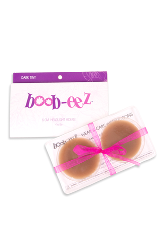 Boob-eez - 6cm Nipple Covers: Dark Tint