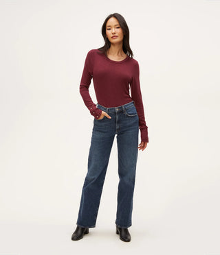 Michael Stars - Freja Ruched Long Sleeve