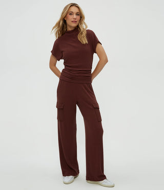 Michael Stars Avery Ribbed Cargo Pant