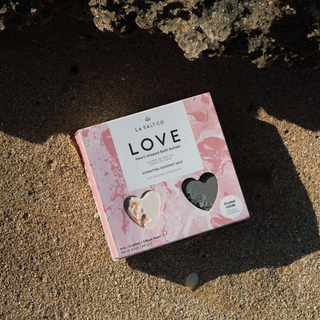 Los Angeles Salt Company - Love Heart Bath Bomb Set