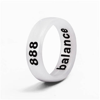 Flip Rings - Flip Reversible Angel Numbers 888 and Balance Ring