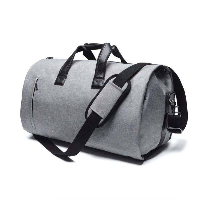 Mad Man - Convertible Garment Duffel Bag: Grey