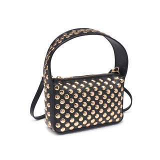 Moda Luxe - Isabel Studded Crossbody: Black