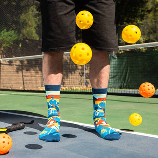 Lavley - I'd Rather Be Playing Pickleball Socks