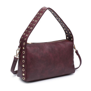 Moda Luxe - Jane Crossbody: Burgundy