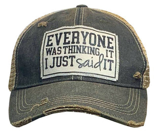 Vintage Life - Everyone Was Thinking It I Just Said It Trucker Hat Cap