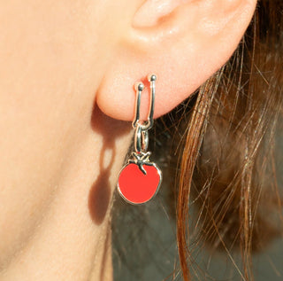 Lucky Feather Add-A-Charm Hoop Earrings