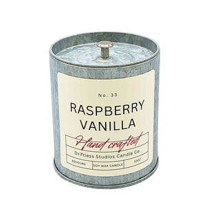 Driftless Studios - Raspberry Vanilla Fall Farmhouse Candle - Halloween Candles