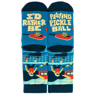 Lavley - I'd Rather Be Playing Pickleball Socks