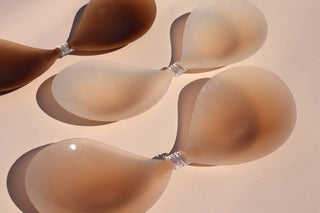 Boob-eez - Silicone Stick On Bra: Light Tint / C