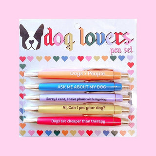 FUN CLUB - Dog Lovers Pen Set (stocking, christmas, funny)