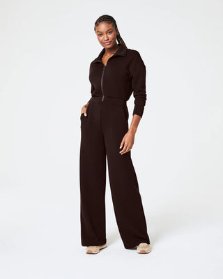 SPANX® AirEssentials Long Sleeve Wide Leg Jumpsuit