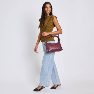 Moda Luxe - Jane Crossbody: Burgundy