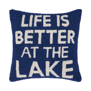 Peking Handicraft - Life Is Better At The Lake Hook Pillow