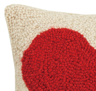 Peking Handicraft - Red Heart Hook Pillow - Valentine's Day